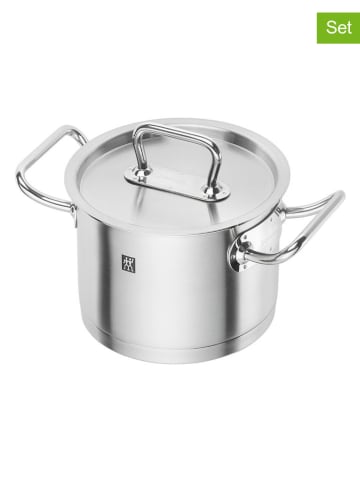 Zwilling 2tlg. Set: Edelstahl-Kochtopf "Pro S" - Ø 16 cm