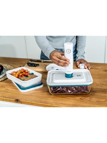 Zwilling Pompka próżniowa "La Mer Line" w kolorze biało-niebieskim - dł. 37 cm