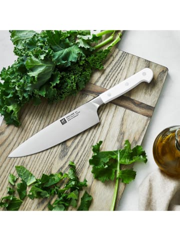 Zwilling Nóż szefa kuchni "Pro Le Blanc" w kolorze białym - dł. 18 cm