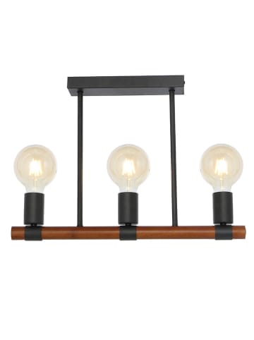 Globo lighting Plafonnière bruin/zwart - (B)49 cm