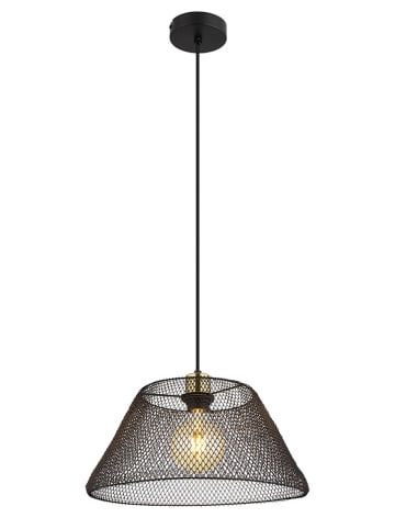 Globo lighting Hanglamp "Baku" zwart - (H)120 x Ø 36 cm