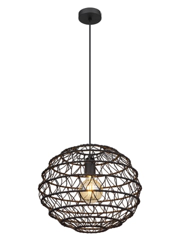 Globo lighting Hängeleuchte in Schwarz - (H)120 x Ø 39 cm