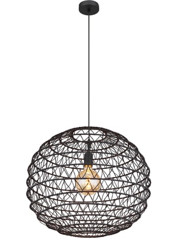 Globo lighting Hanglamp "Senni" zwart - (H)120 x Ø 59 cm