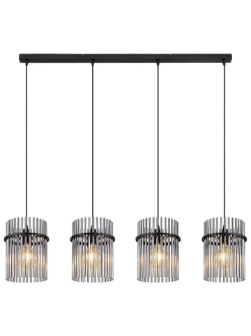 Globo lighting Lampa wisząca "Gorley" w kolorze czarno-szarym - szer. 110 cm