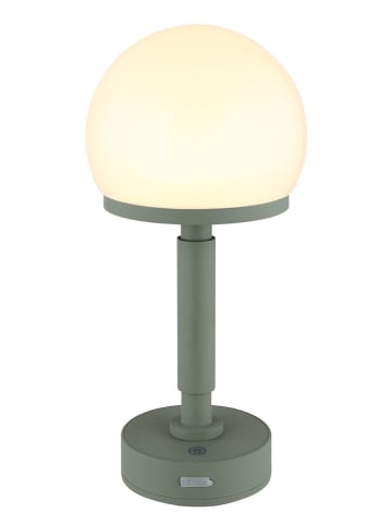 Globo lighting Lampa stołowa LED w kolorze zielonym - wys. 29,5 x Ø 14 cm