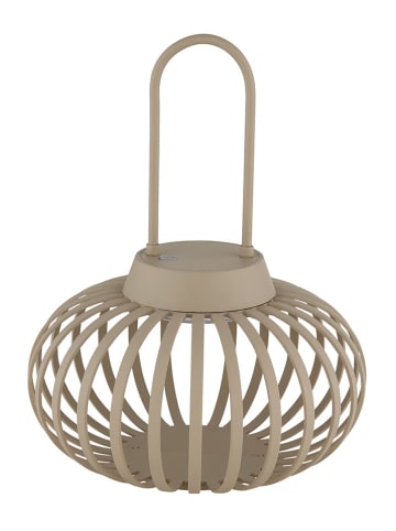 Globo lighting Ledtafellamp "Allegra" beige - (H)25,5 x Ø 20,5 cm