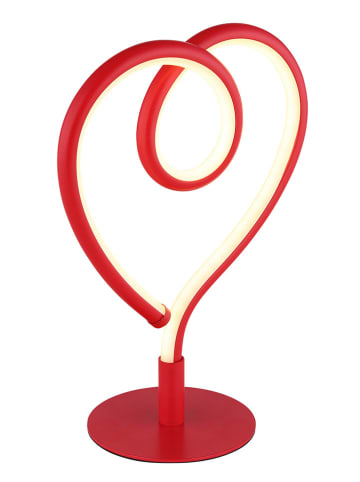Globo lighting Lampa stołowa LED w kolorze czerwonym - 16 x 32,5 cm