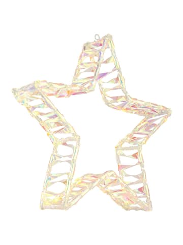 Globo lighting LED-Dekoleuchte ''Stara'' in Weiß - (B)37 x (H)39 x (T)7 cm