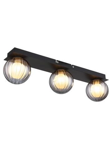 Globo lighting Plafonnière zwart - (B)50 cm