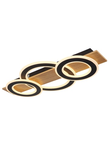 Globo lighting LED-Deckenleuchte "Jayden" in Hellbraun - (B)73 x (H)7 x (T)35 cm