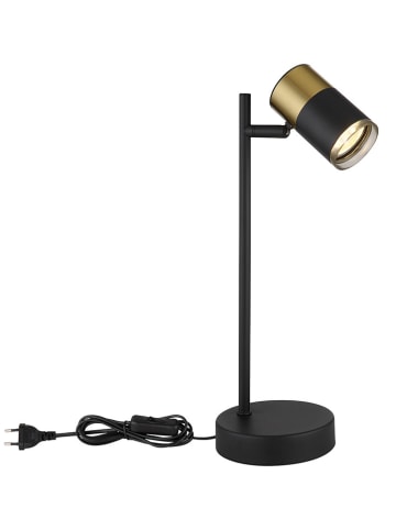Globo lighting Tafellamp zwart/goudkleurig - (H)35 x  Ø 12 cm