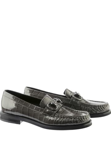 Högl Leren mocassins "Ellis" kaki