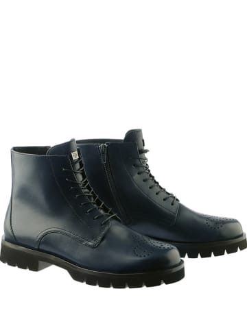 Högl Leder-Boots "Brooklyn" in Dunkelblau