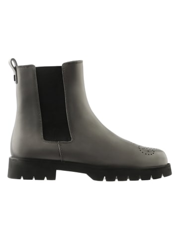 Högl Leder-Chelsea-Boots "Robin" in Grau