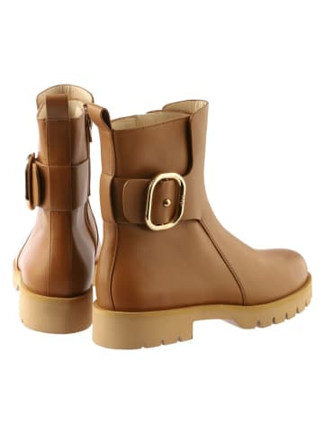 Högl Leren boots lichtbruin