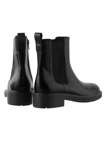 Högl Leder-Boots in Schwarz