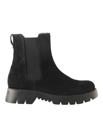 Högl Leder-Chelsea-Boots "Montana" in Schwarz