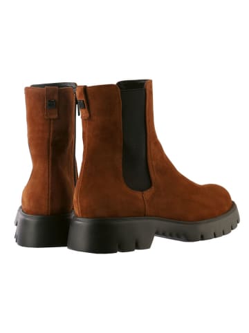 Högl Leren chelseaboots "Montana" lichtbruin