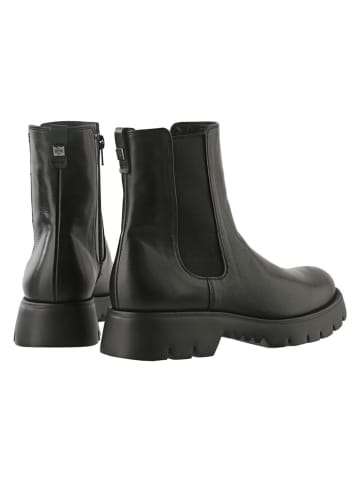 Högl Leder-Boots in Schwarz