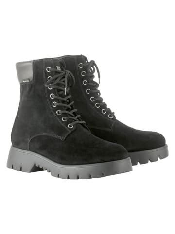 Högl Leder-Boots in Schwarz