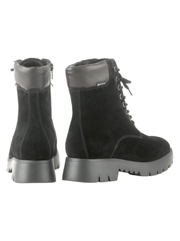 Högl Leder-Boots in Schwarz