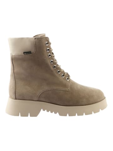 Högl Skórzane botki "Harvest" w kolorze szarobrązowym