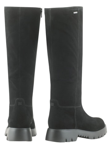 Högl Leder-Stiefel in Schwarz