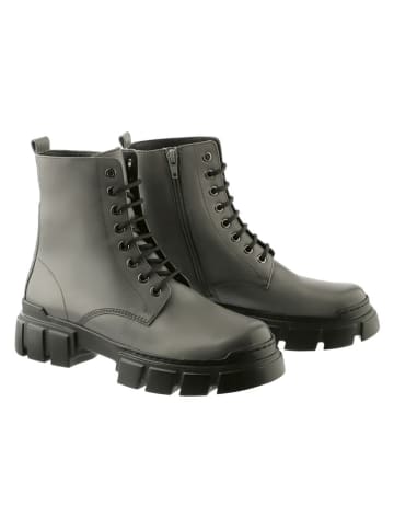 Högl Skórzane botki "Forrest" w kolorze szarym