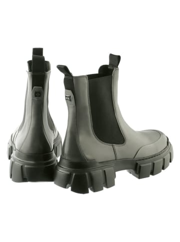 Högl Leder-Chelsea-Boots in Grau