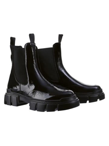 Högl Leder-Chelsea-Boots in Schwarz