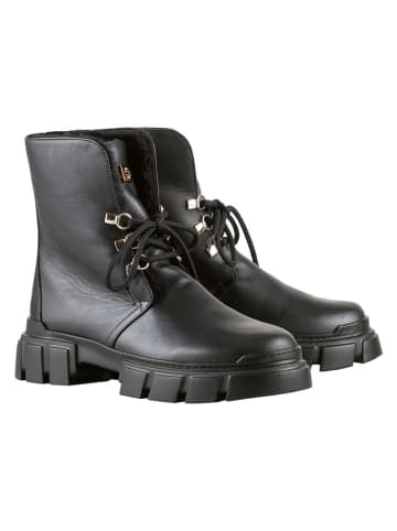 Högl Skórzane botki "Winter Hike" w kolorze czarnym