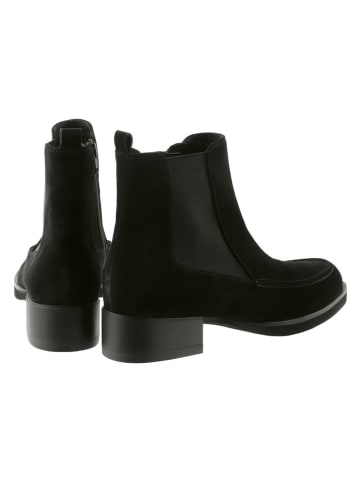 Högl Skórzane botki w kolorze czarnym