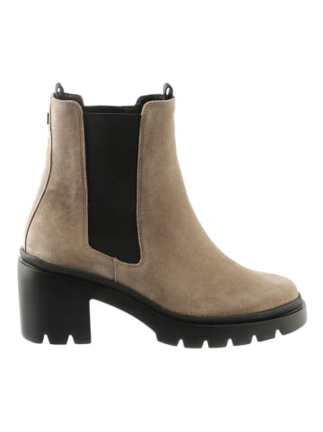 Högl Leren chelseaboots "Thea" taupe