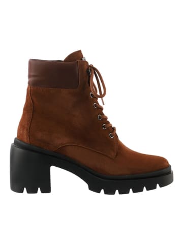 Högl Leren enkellaarzen "Gia" lichtbruin