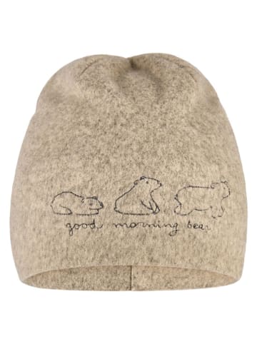 Sterntaler Czapka beanie w kolorze jasnobrązowym