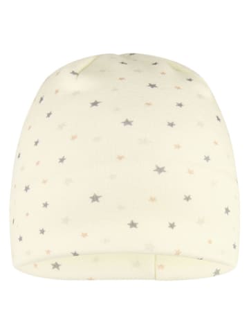Sterntaler Czapka beanie w kolorze kremowym