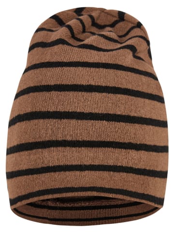 Sterntaler Beanie lichtbruin/zwart