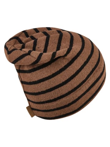 Sterntaler Beanie lichtbruin/zwart