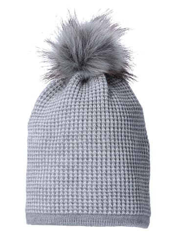 Sterntaler® Bommelmütze in Hellgrau
