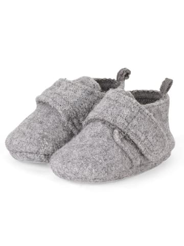 Sterntaler® Woll-Krabbelschuhe in Grau