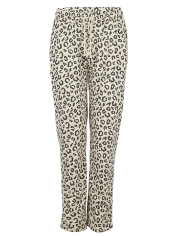 Roadsign Spodnie dresowe w kolorze kremowym