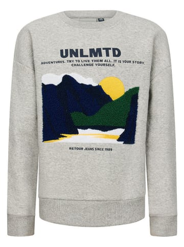 Retour Sweatshirt "Edo" in Grau