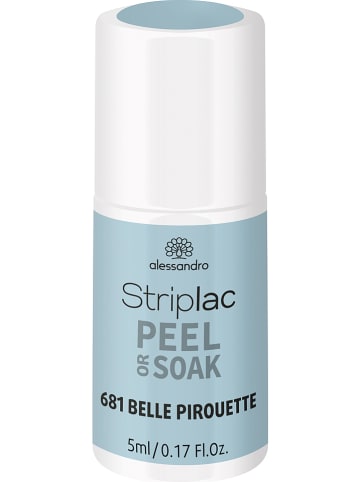 alessandro UV-nagellak "Striplac Frozen Ballet - 681 Belle Pirouette", 5 ml