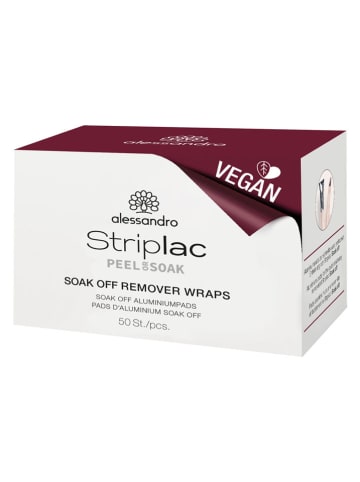 alessandro Striplac-removerpads, 50 stuks