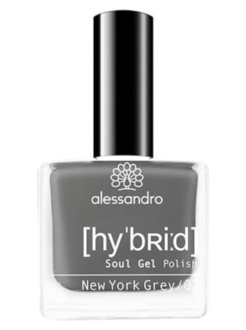 alessandro Nagellak "Hybrid - New York Grey", 8 ml