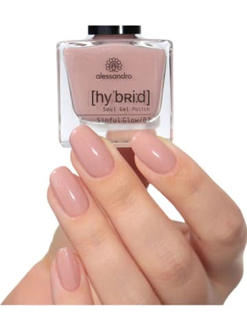 alessandro Nagellak "Hybrid - Sinful Glow", 8 ml