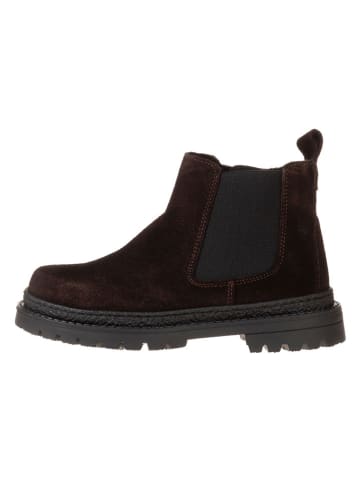lamino Leder-Chelsea-Boots in Braun