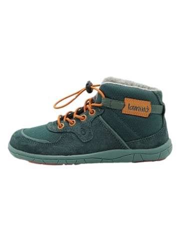 lamino Leren barefootschoenen turquoise