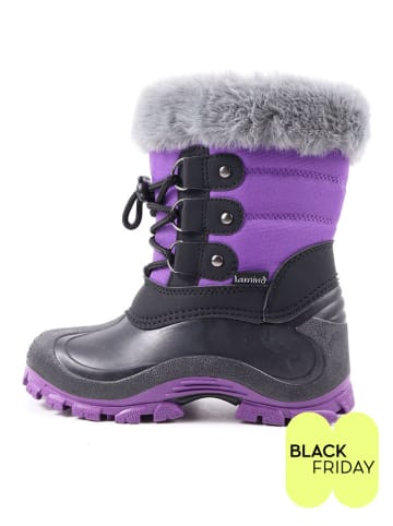 lamino Kozaki zimowe w kolorze fioletowym