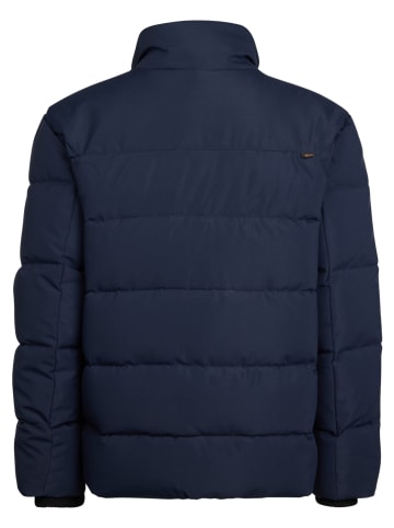 Petrol Industries Doorgestikte jas donkerblauw